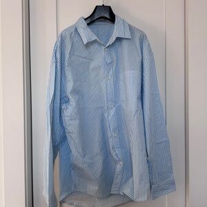 Blue Striped Men's Shirt
